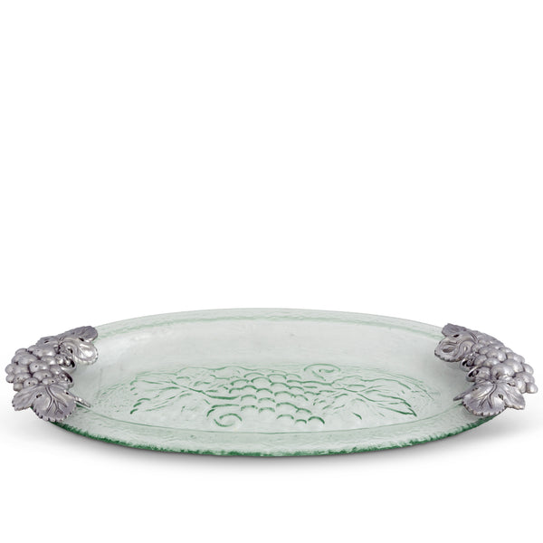 arthur court Grape Glass Platter