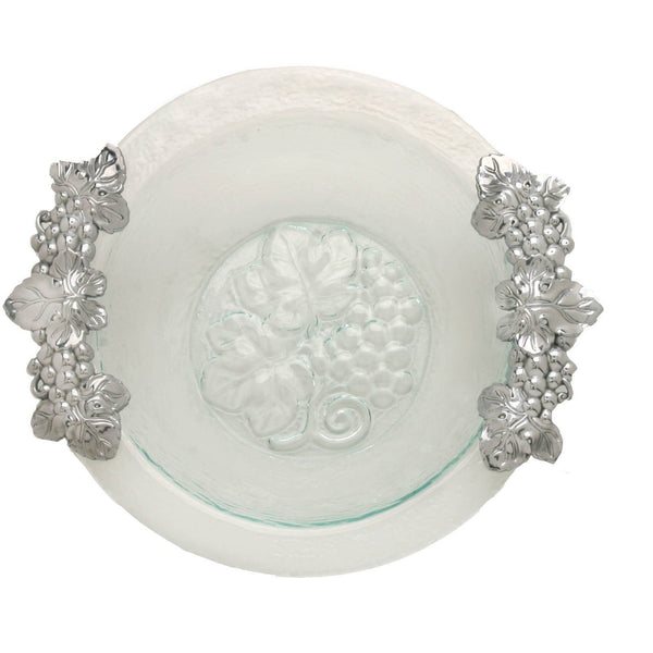 arthur court Grape Glass Salad Bowl