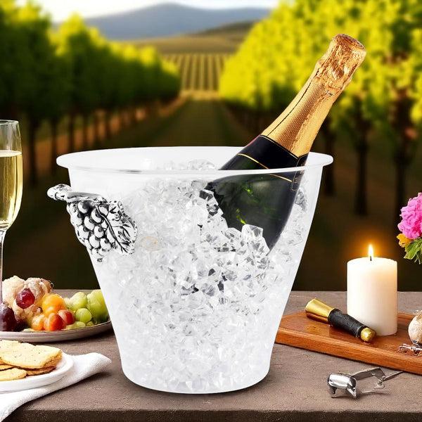 Arthur Court Grape Handle Acrylic Ice Bucket