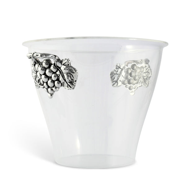 Arthur Court Grape Handle Acrylic Ice Bucket