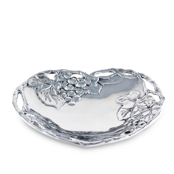 arthur court Grape Heart Coupe Tray