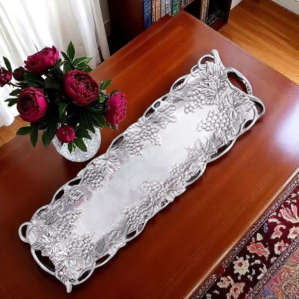 Arthur Court Grape Oblong Tray