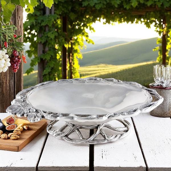 Arthur Court Grape Open Vine Vegetable Dish