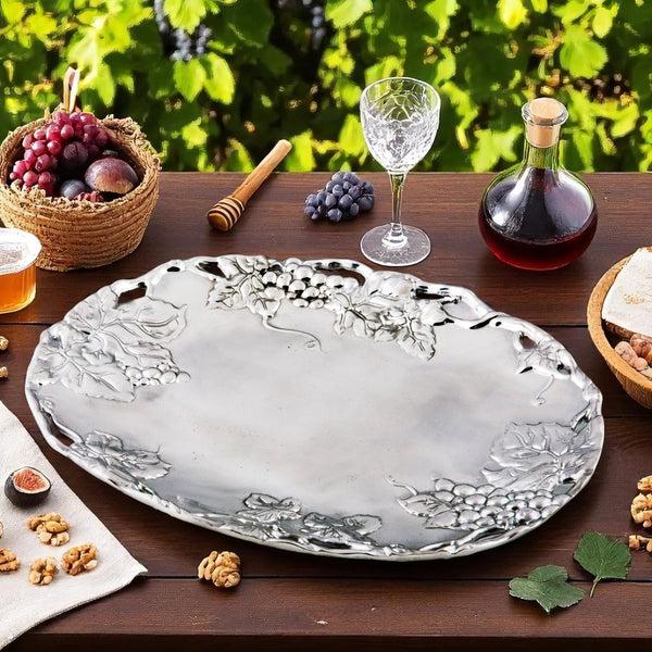 Arthur Court Grape Oval Platter