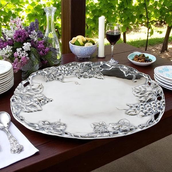 Arthur Court Grape Oval Platter