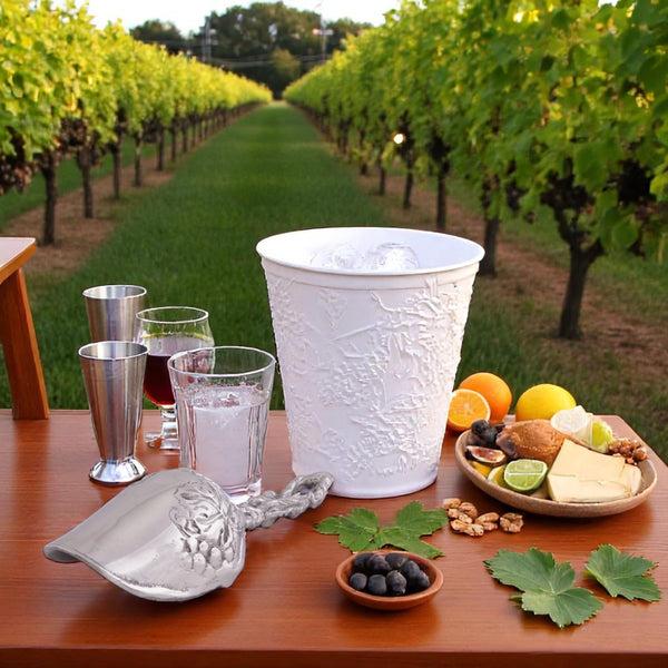 Arthur Court Grape Pattern Ice Scoop