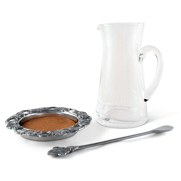 arthur court Grape Pitcher Set