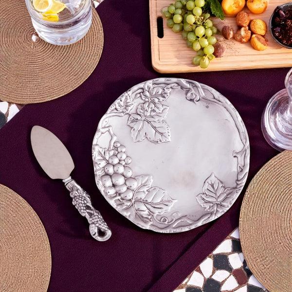 Arthur Court Grape Plate With Server