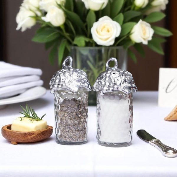 Arthur Court Grape Salt And Pepper Set