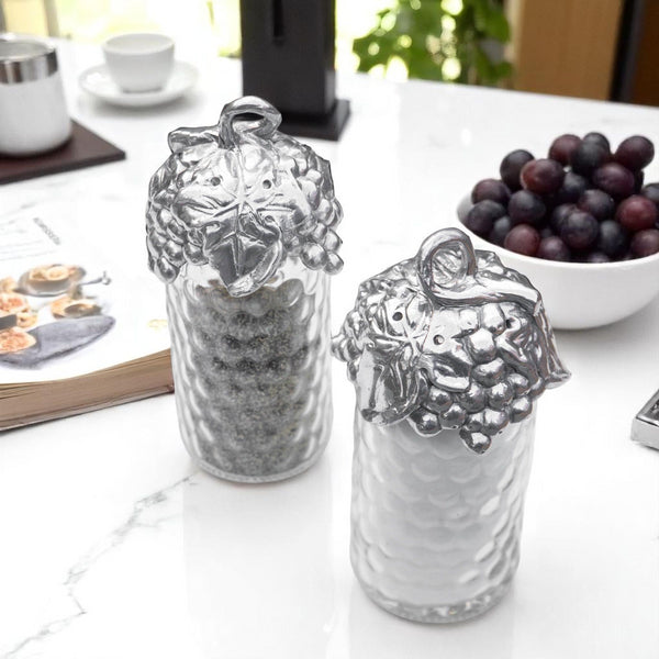 Arthur Court Grape Salt And Pepper Set