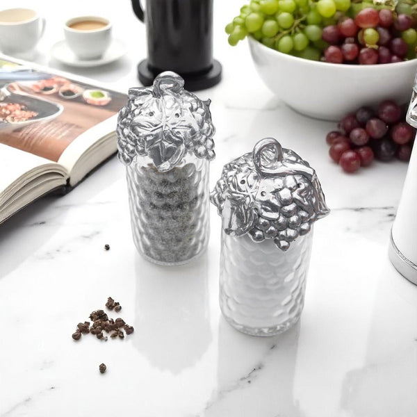 Arthur Court Grape Salt And Pepper Set