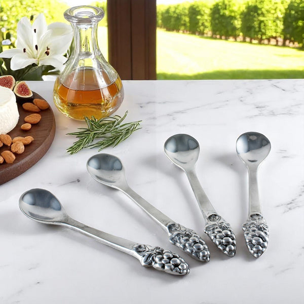 Arthur Court Grape Set/4 Spoons