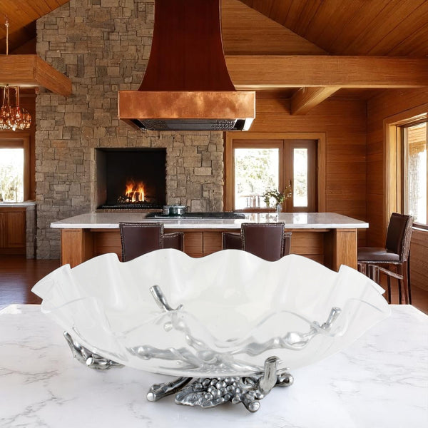 Arthur Court Grape Stand Acrylic Bowl 16