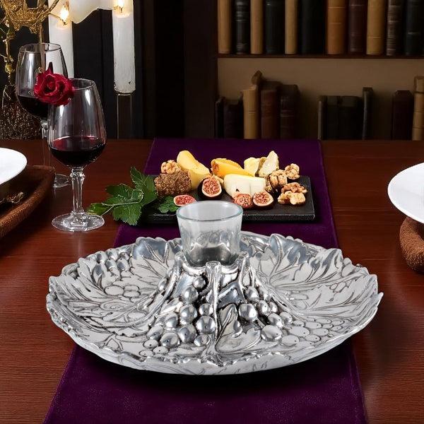 Arthur Court Grape Tidbit Tray