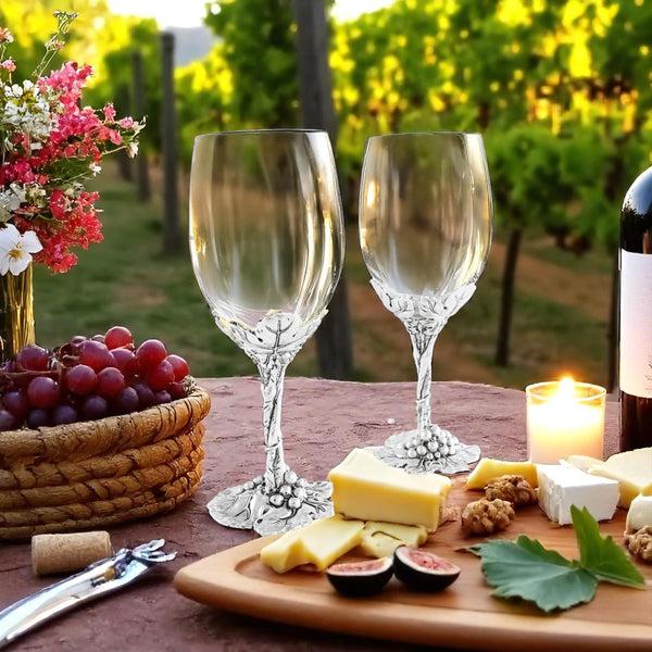 Arthur Court Grape Wine Glasses