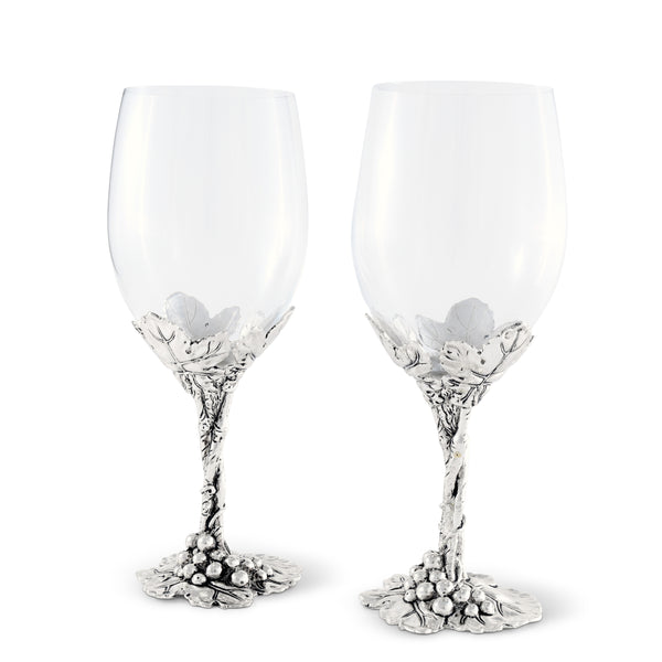 Arthur Court Grape Wine Glasses