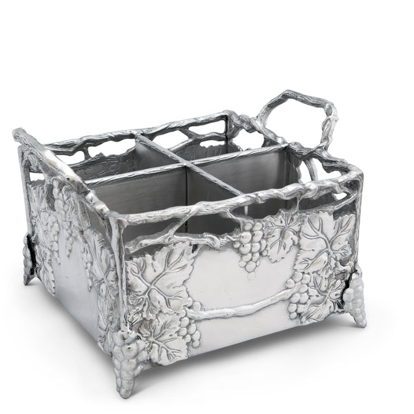 Arthur Court Grapevine Flatware Caddy