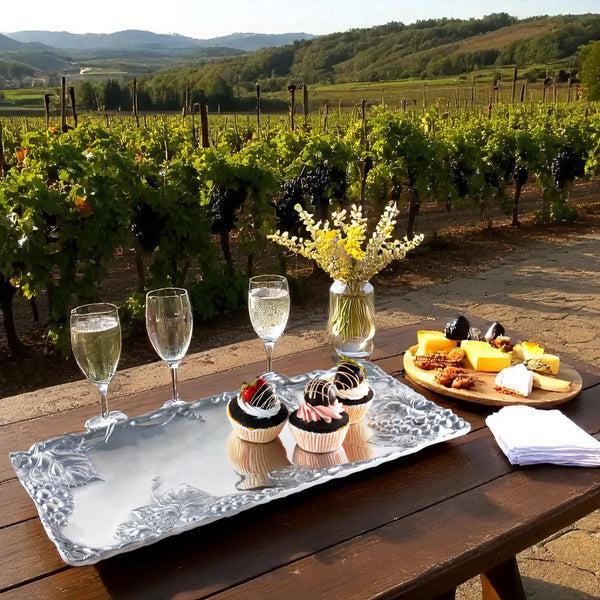 Arthur Court Grapevine Oblong Tray