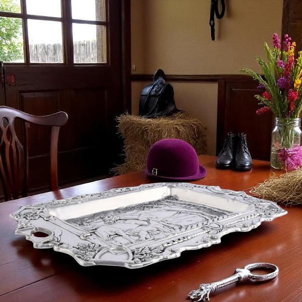 Arthur Court Grazing Horses Parlor Tray