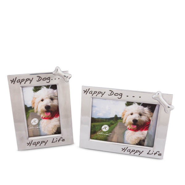 Arthur Court Happy Dog 4 X 6 Frame
