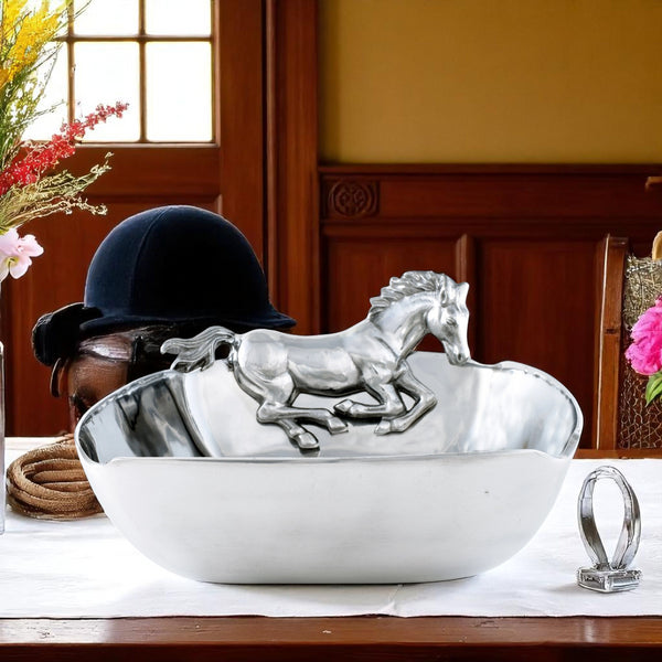 Arthur Court Horse 11 Bowl