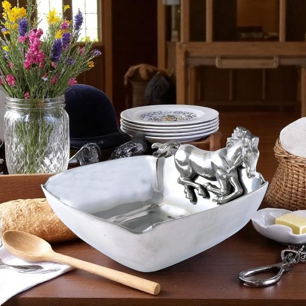 Arthur Court Horse 11 Bowl