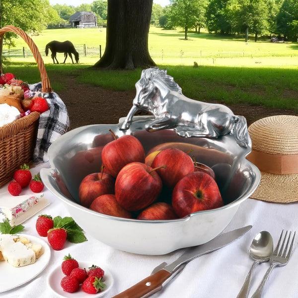 Arthur Court Horse 12-1/2 Bowl