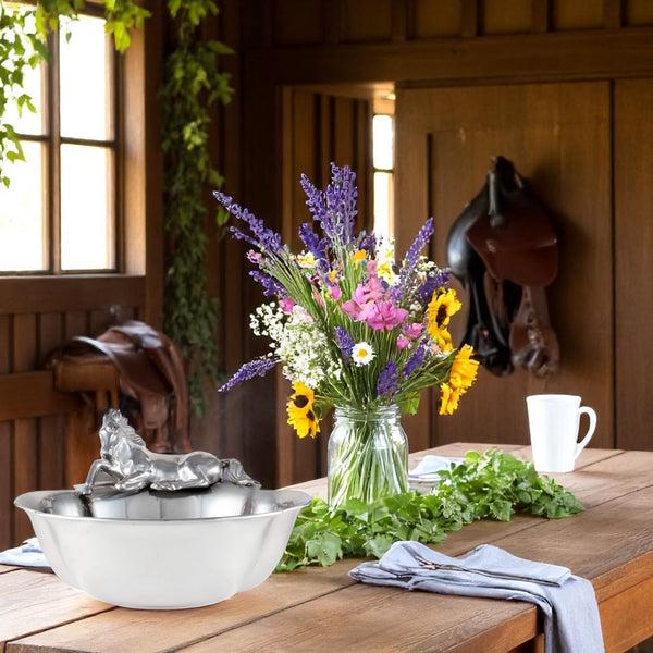 Arthur Court Horse 12-1/2 Bowl