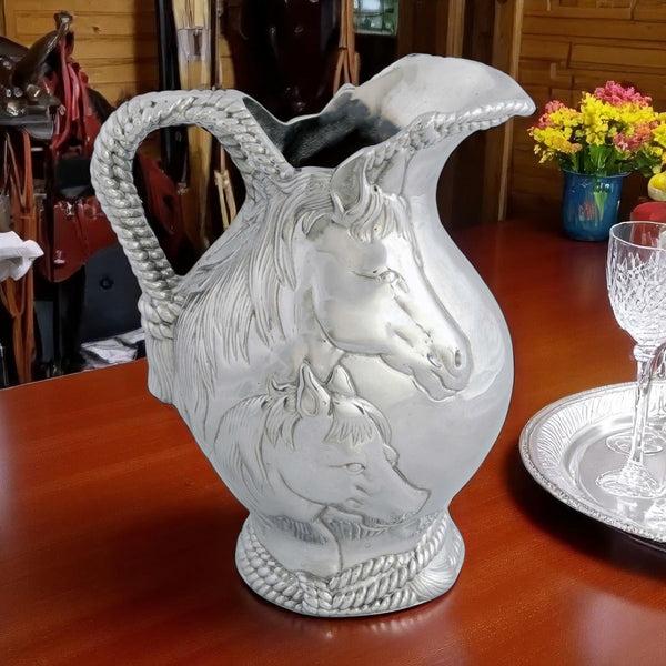 Arthur Court Horse And Rope Pitcher