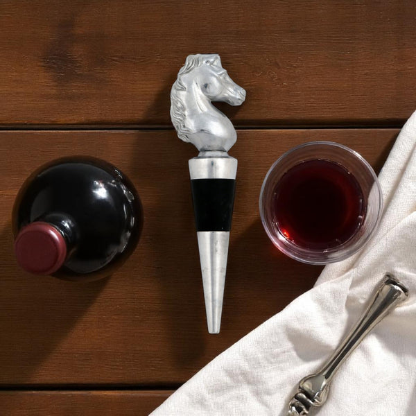 Arthur Court Horse Bottle Stopper