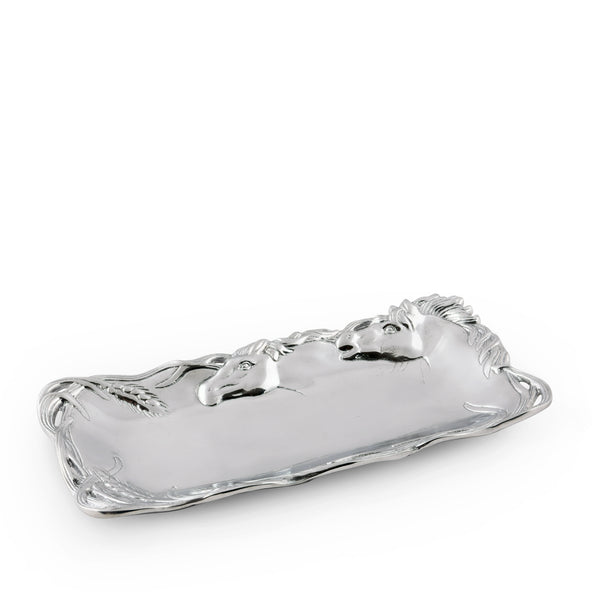 arthur court Horse Bread Tray 6x12