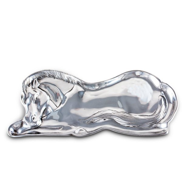 Arthur Court Horse Figural 6X12 Tray