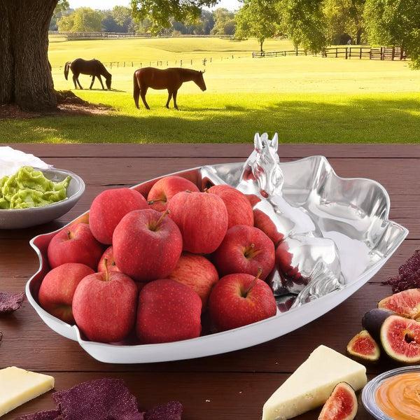 Arthur Court Horse Figural Chip And Dip