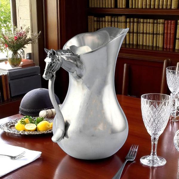 Arthur Court Horse Head Pitcher