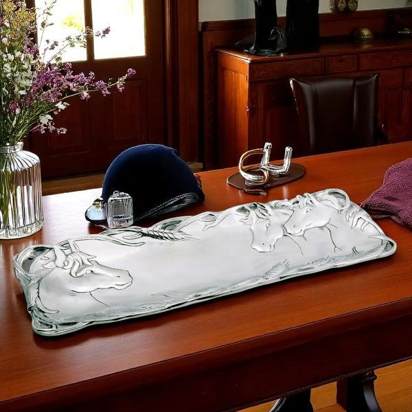 Arthur Court Horse Oblong Tray