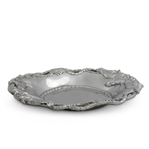 Arthur Court Horse Oval Tray