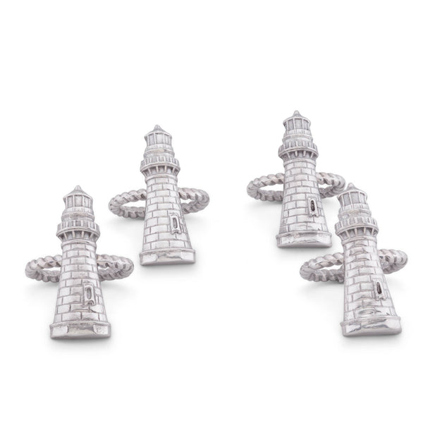arthur court Lighthouse Napkin Rings