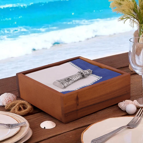 Arthur Court Lighthouse Napkin Weight