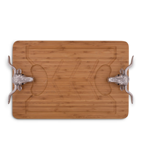 arthur court Longhorn Carving Board