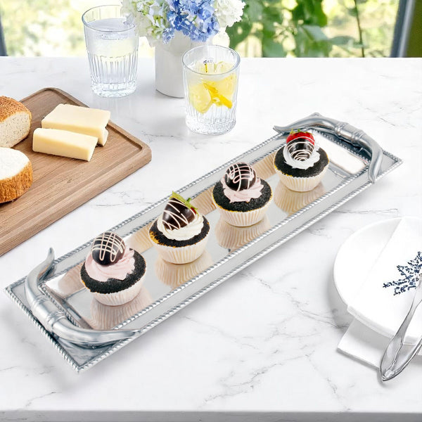 Arthur Court Longhorn Oblong Tray