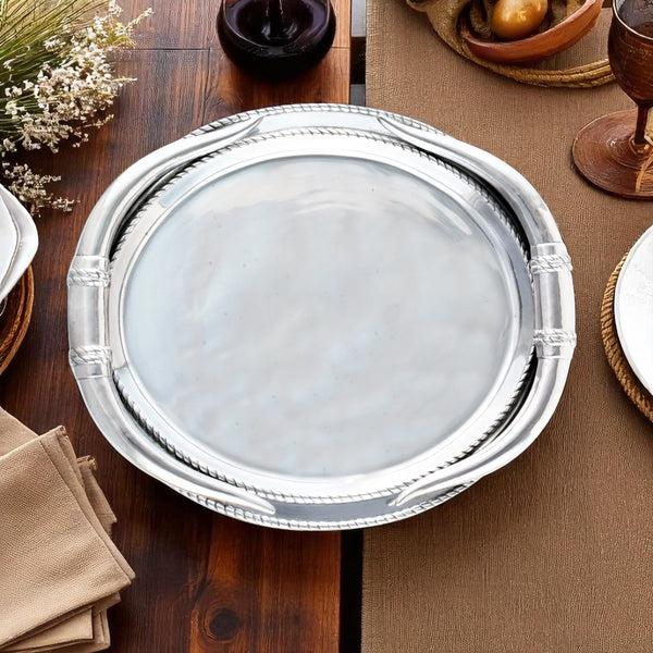Arthur Court Longhorn Oval Platter