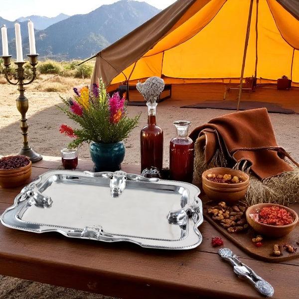 Arthur Court Longhorn Platter Large