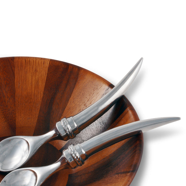 Arthur Court Longhorn Serving Set