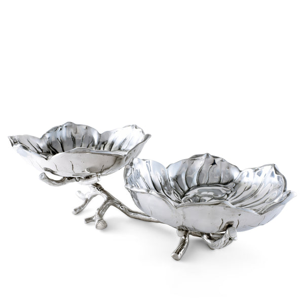 arthur court Magnolia 2-Bowl Bowl