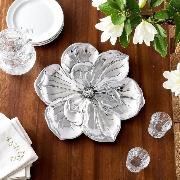 Arthur Court Magnolia Blossom Tray 11