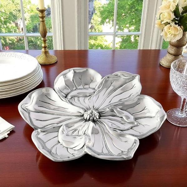 Arthur Court Magnolia Blossom Tray 11