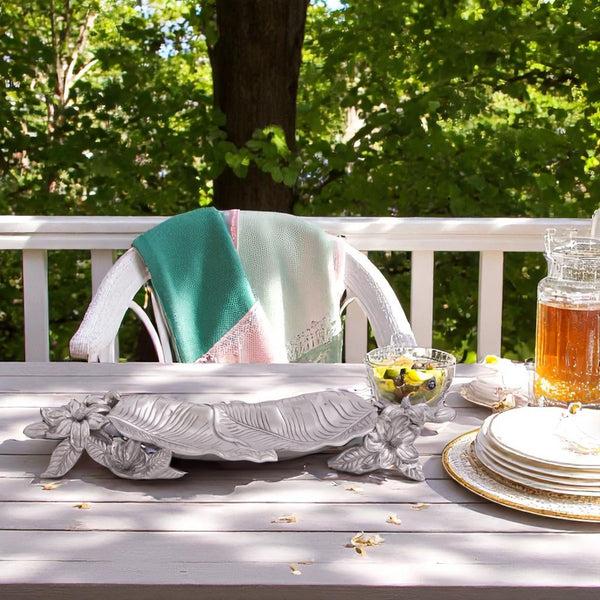 Arthur Court Magnolia Centerpiece Tray