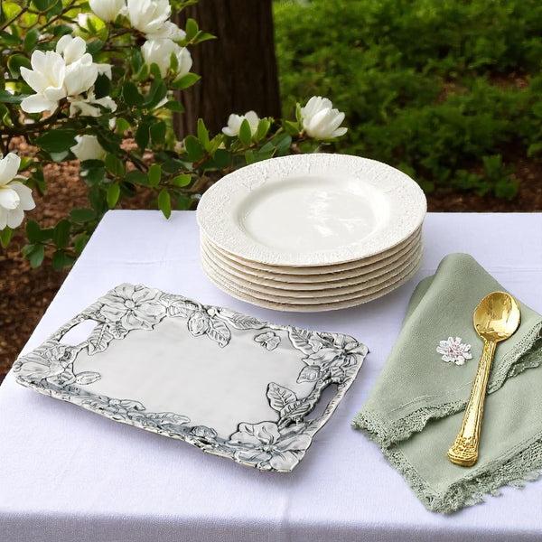 Arthur Court Magnolia Clutch Tray