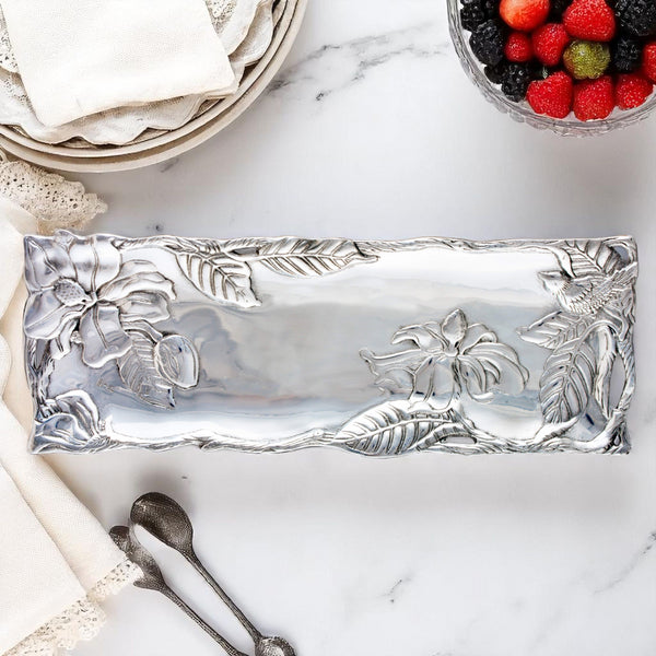 Arthur Court Magnolia Oblong Serving Tray