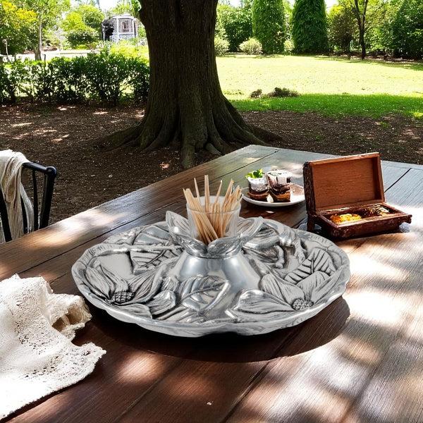 Arthur Court Magnolia Tidbit Tray